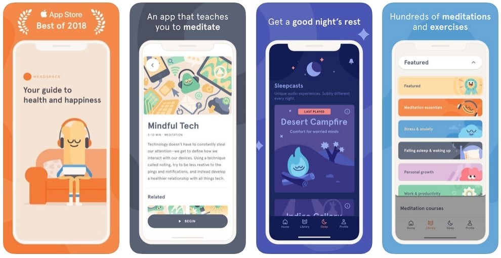 Headspace Meditation & Sleep Review: de all-in meditatie app