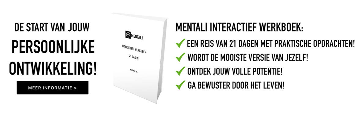 Mentali 21 dagen Interactief Werkboek | Review + Ervaringen