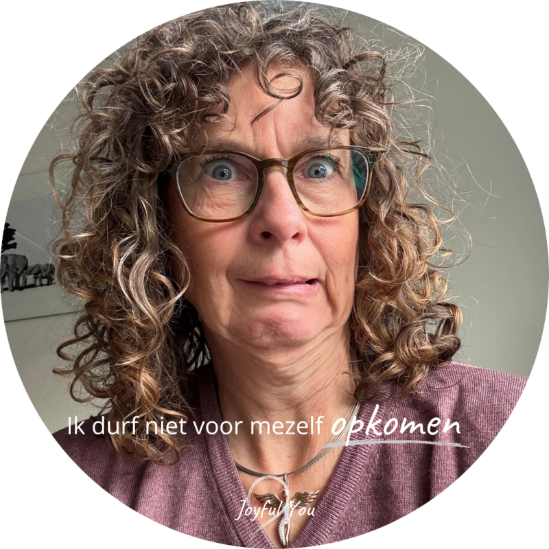 ik durf niet voor mezelf op te komen