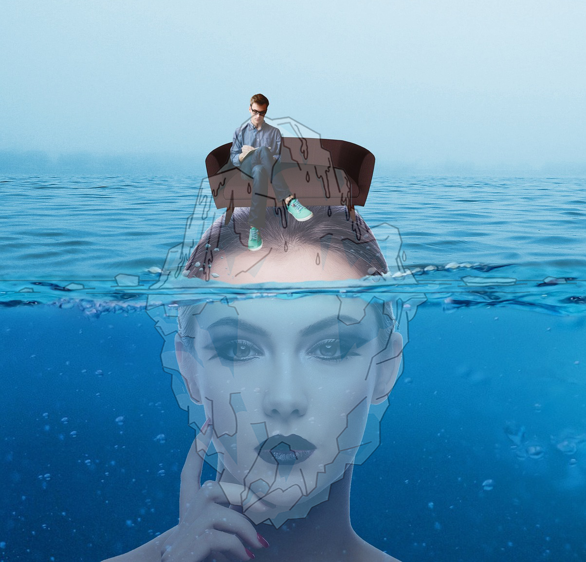 je brein is een ijsberg - hypnotherapie groningen