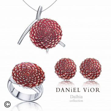 Juwelier Leguit - Daniel Vior Dalhia rood