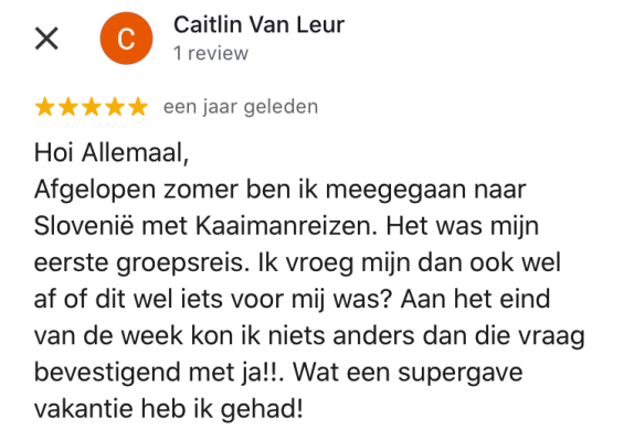 Review Caithlin