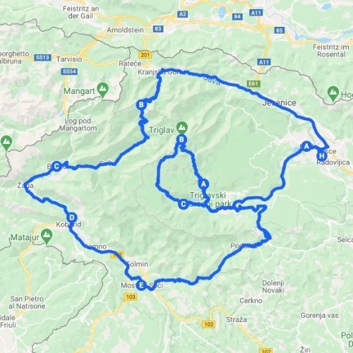 Reisroute Slovenië Multi Actief Kaaiman