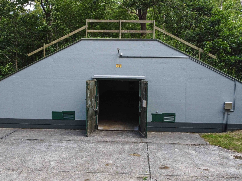 Bunker van buiten De Kaasbunker