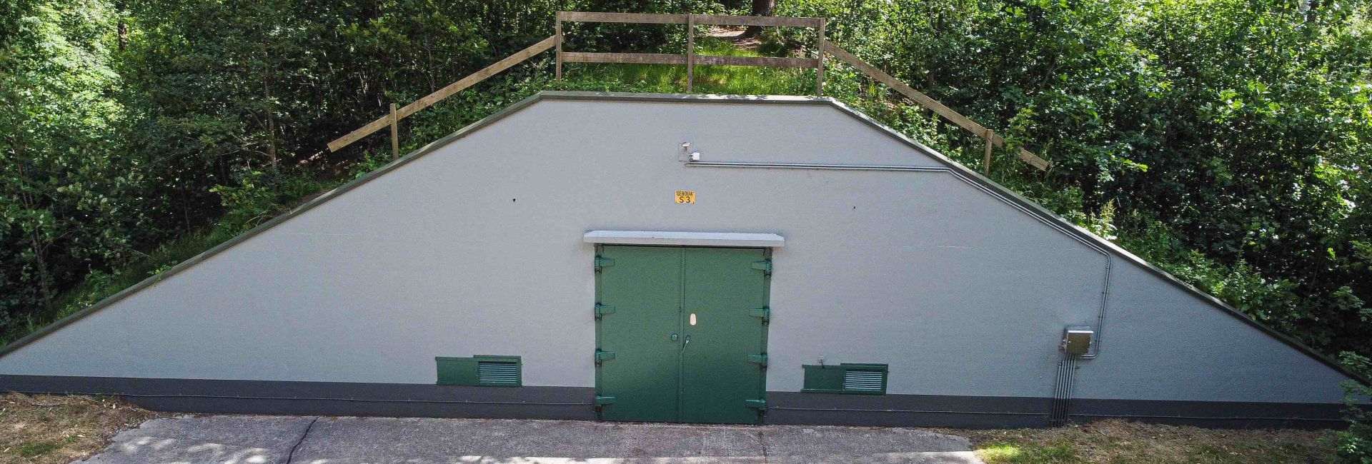 Bunker van buiten De Kaasbunker Bunker van buiten De Kaasbunker