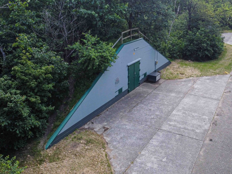 Bunker van buiten De Kaasbunker