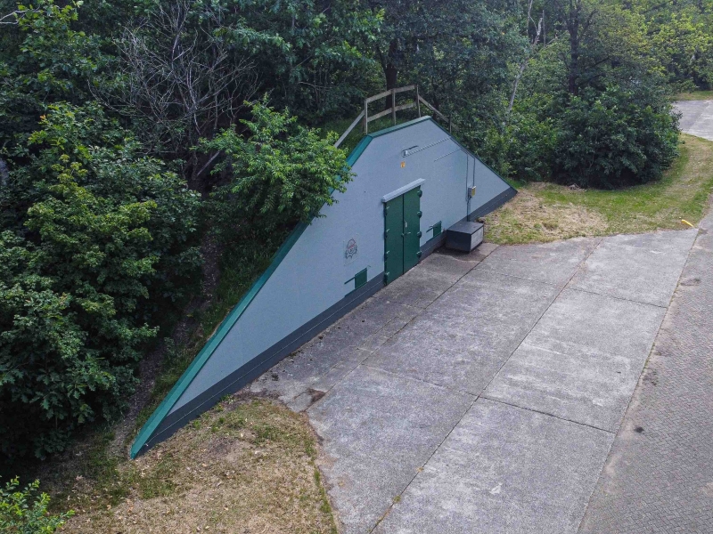 Bunker van buiten De Kaasbunker