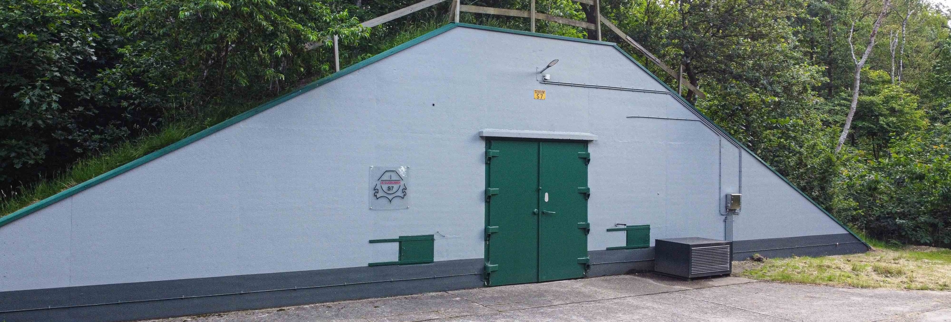 Bunker van buiten De Kaasbunker