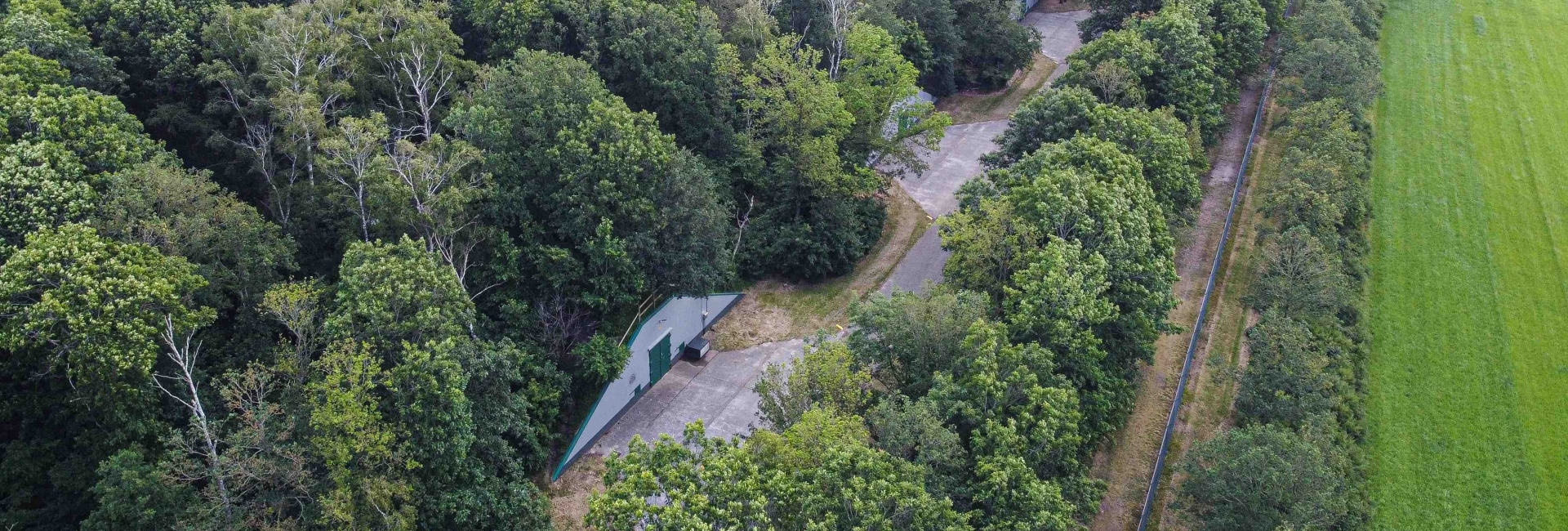 Dronefoto De Kaasbunker Dronefoto De Kaasbunker
