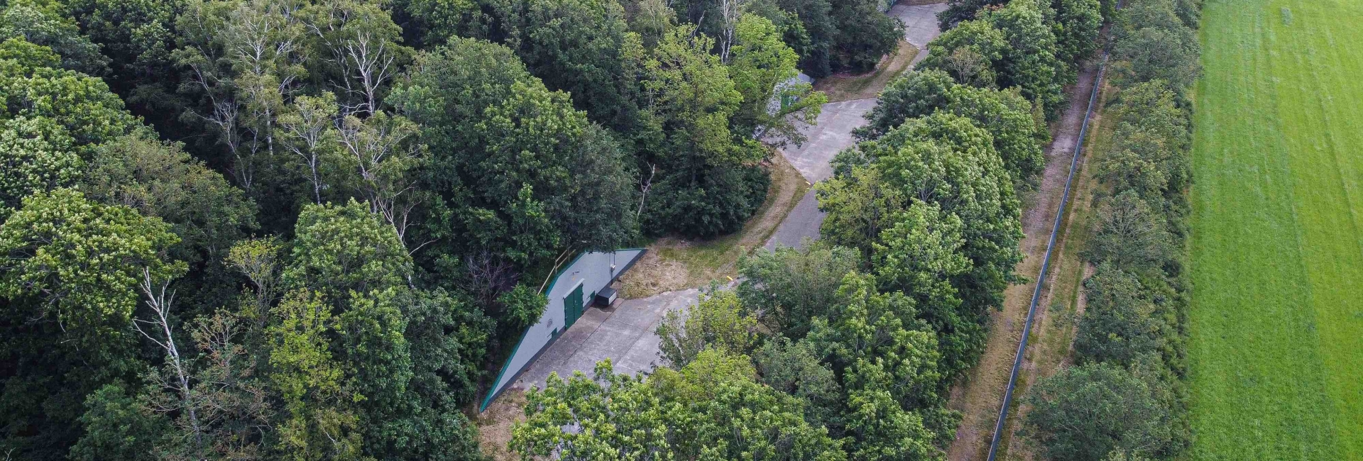 Dronefoto De Kaasbunker Dronefoto De Kaasbunker