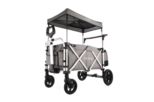 FUXTEC FX-CTL900 opvouwbare bolderkar voor kinderen met 5-puntsgordels