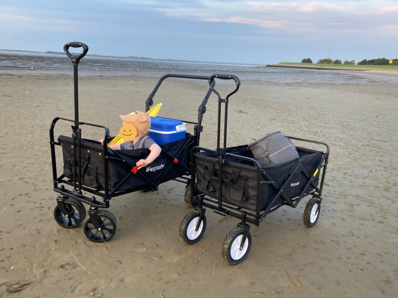 Lifegoods-bolderkar-120-kg-review-echt-getest-ervaring-vergelijking-bolderkar-op-strand