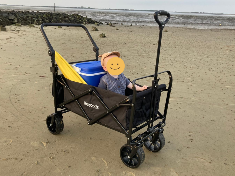 Beste-bolderkar-praktijktest-Lifegoods-bolderkar-120-kg
