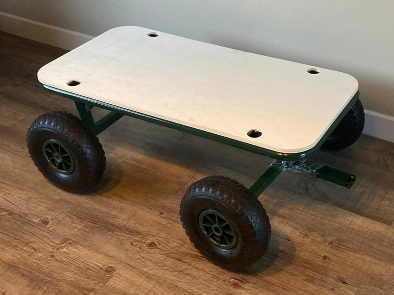 Sunny-Billy-Beach-Wagon-review-houten-bolderkar-met-luchtbanden-bolderkar-voor-strand-en-kind