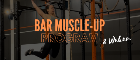 Bar muscle-up program
