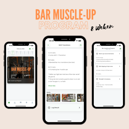 Bar muscle-up program mockup