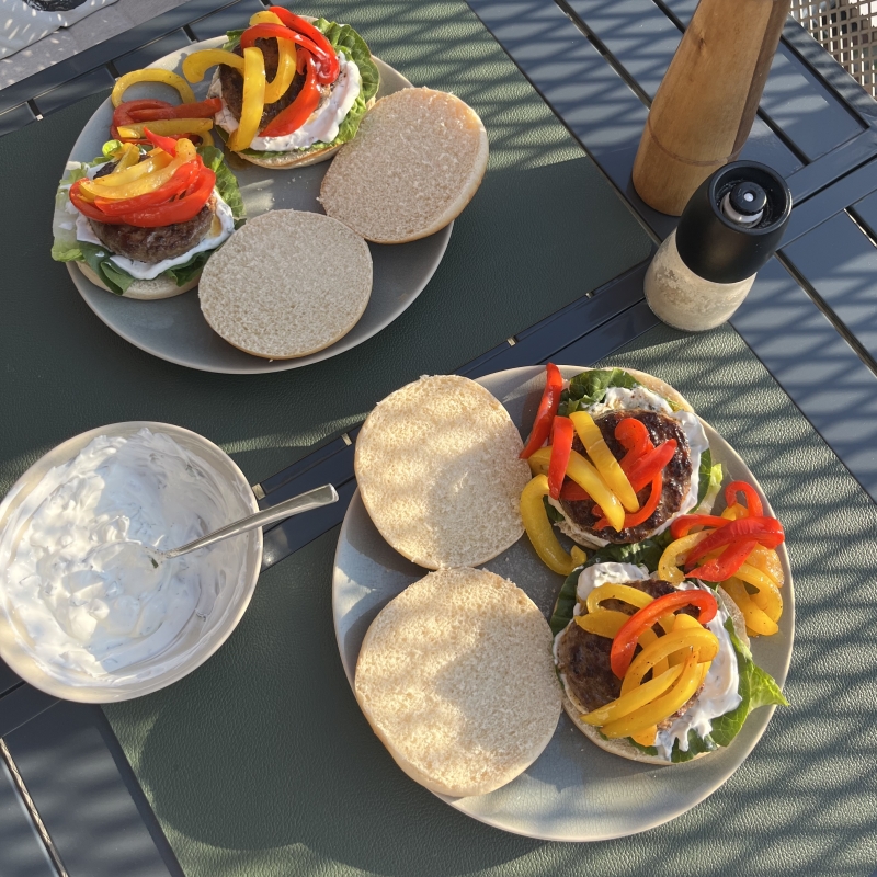 burger recept
