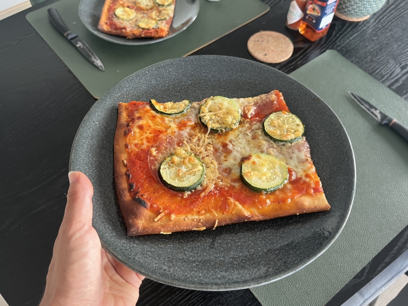 pizza salami recept