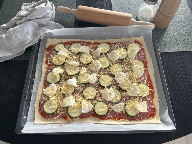 pizza kit recept
