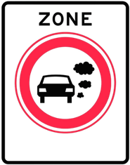 Nieuw bord milieuzone