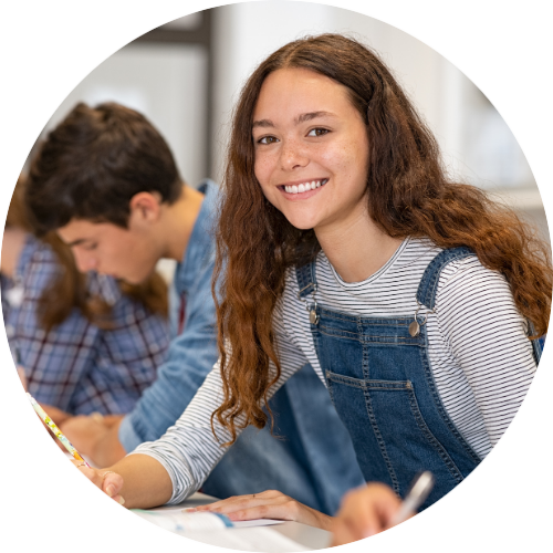 Kleine groep huiswerk leren