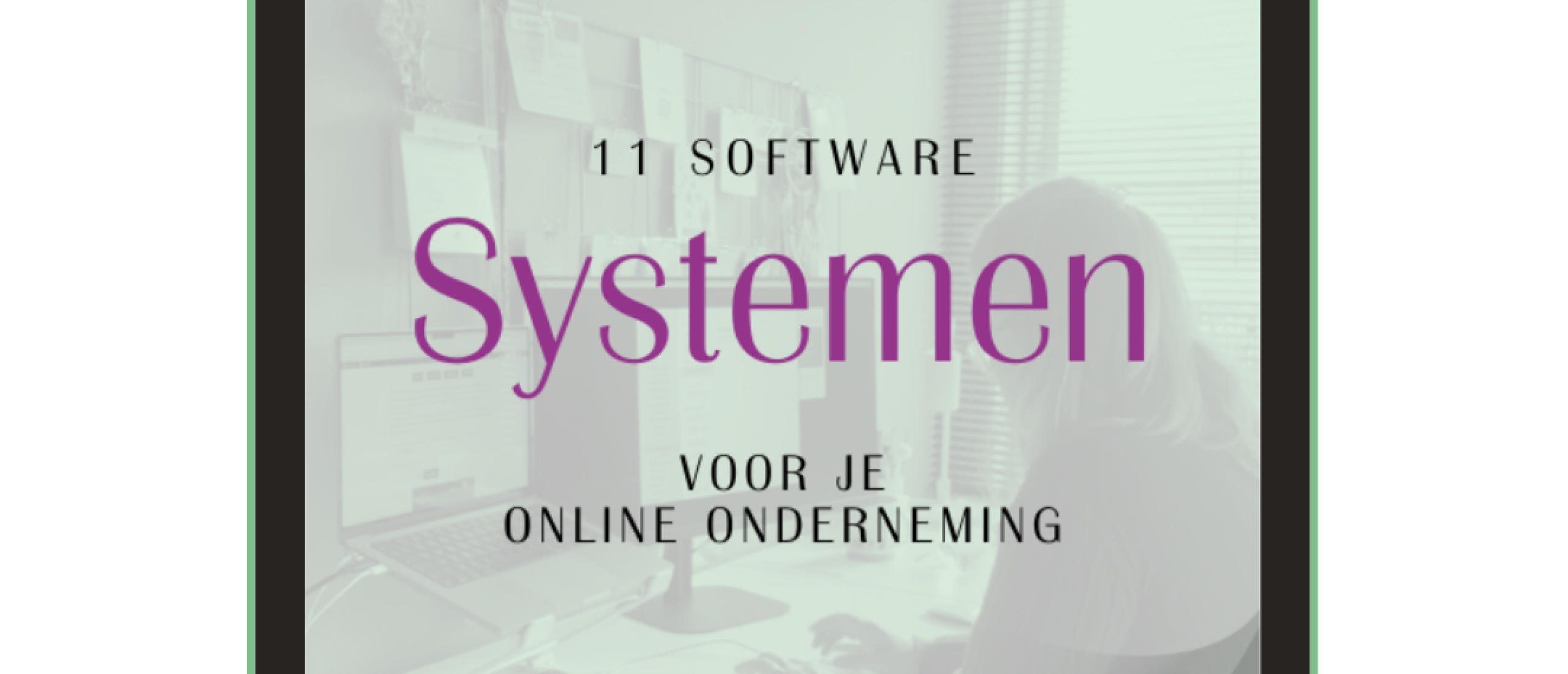 11 software systemen voor online ondernemen