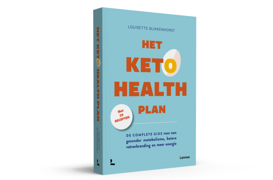 Het Keto Health Plan boek cover, Louisette Blikkenhorst, Lannoo uitgeverij