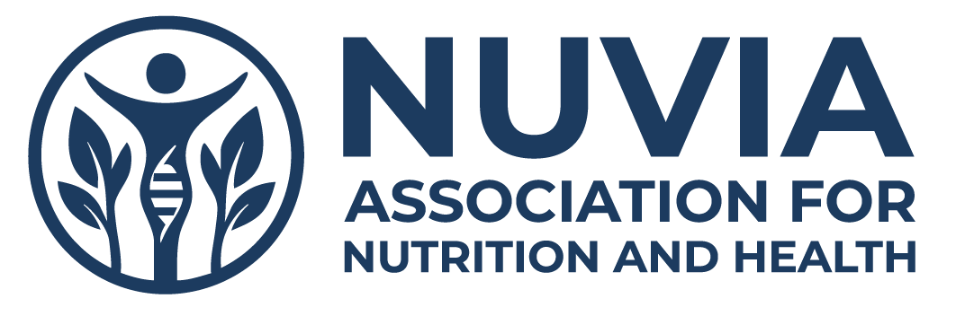 Nuvia Association for Nutrition and Health logo, internationaal netwerk voeding en gezondheid