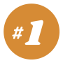 Round orange Icon #1 Kick Ass Quilts
