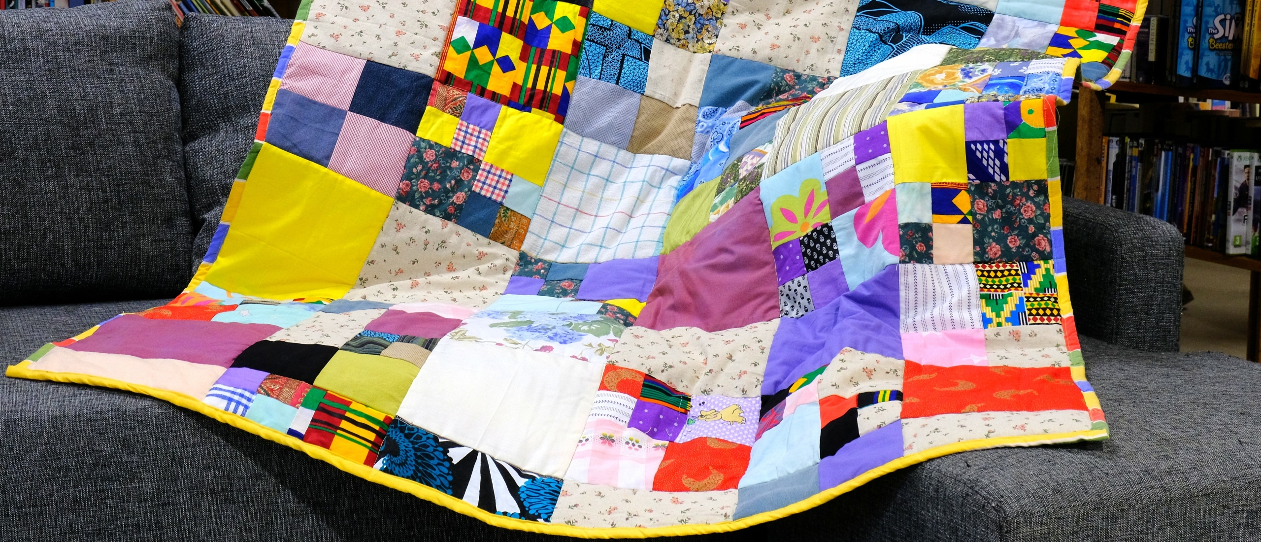 Donation Quilt for courage and comfort for disenfranchised youth