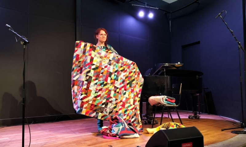 Quilt stories - Scrap quilt at Cultura Ede