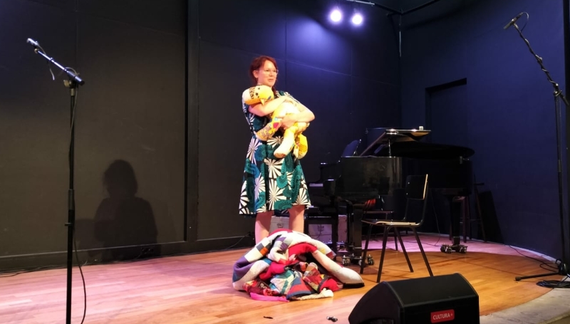 Magic of Quilts story with patchwork dromedary at Cultura Ede