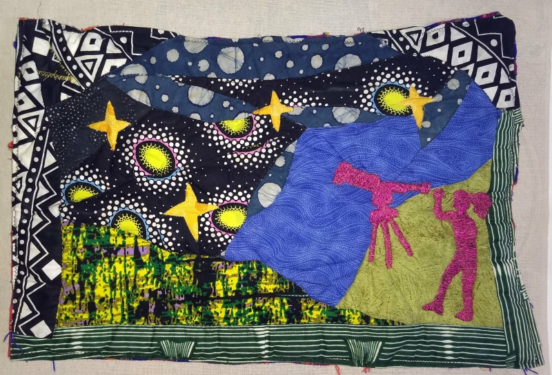 Stargazer quilt by Sustainable Quilter Rianne