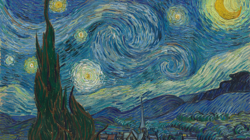 Starry Starry night by Vincent van Gogh