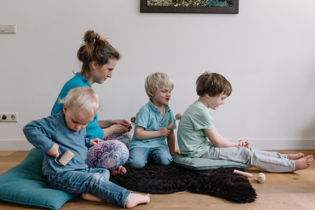 Spelend ontspannen met je kind