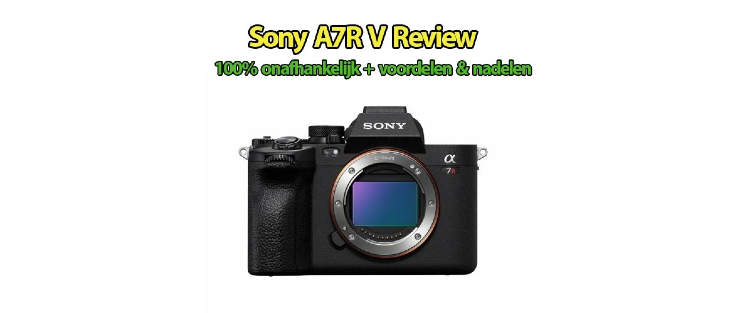 Sony A7R V Review
