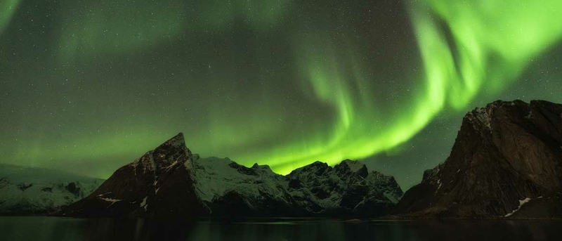 Lofoten winter landschapsfotografie sneeuw