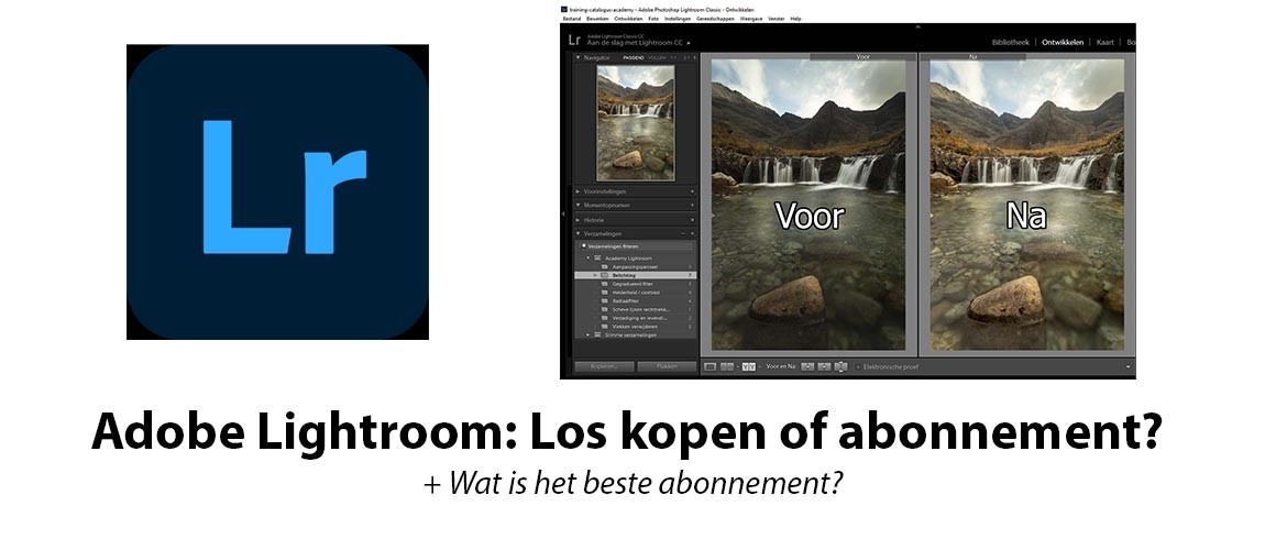 Adobe Lightroom los kopen of abonnement?