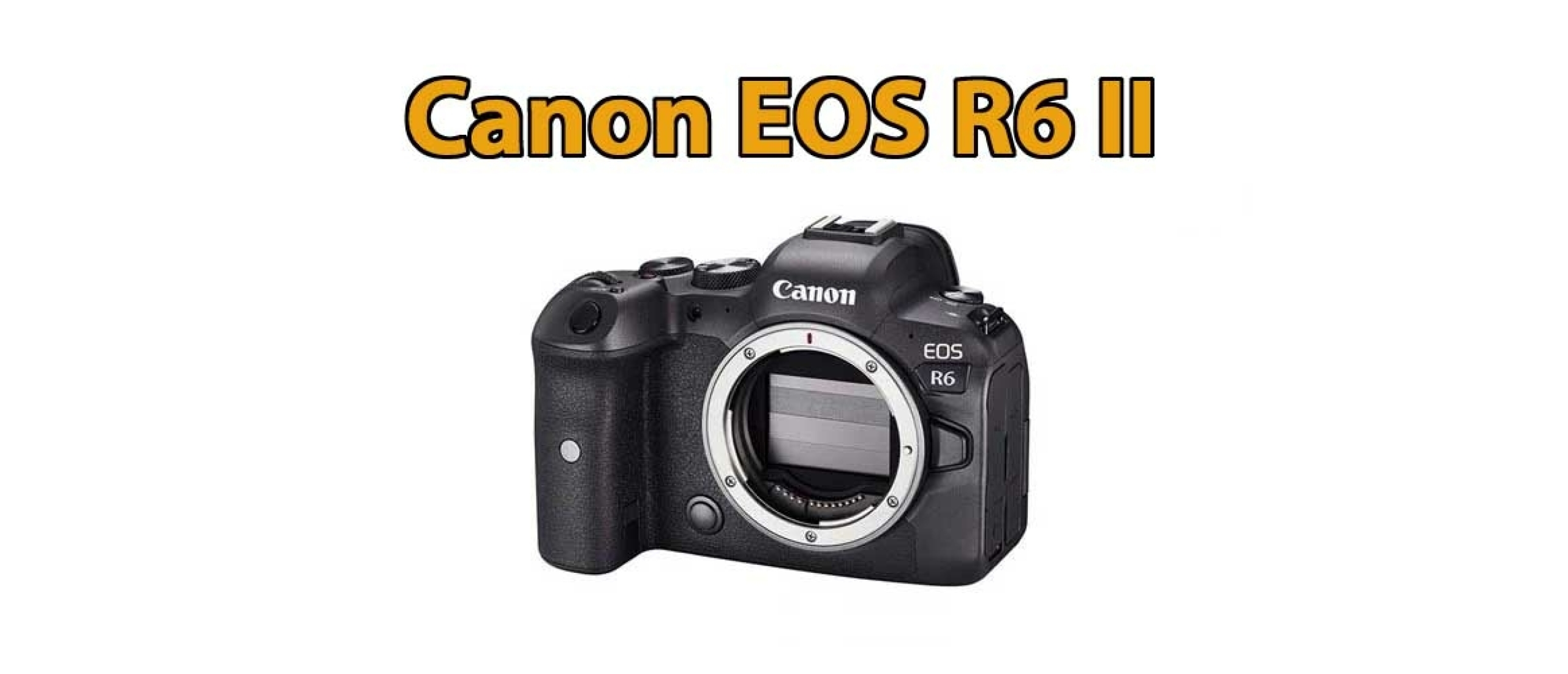Canon EOS R6 II Systeemcamera