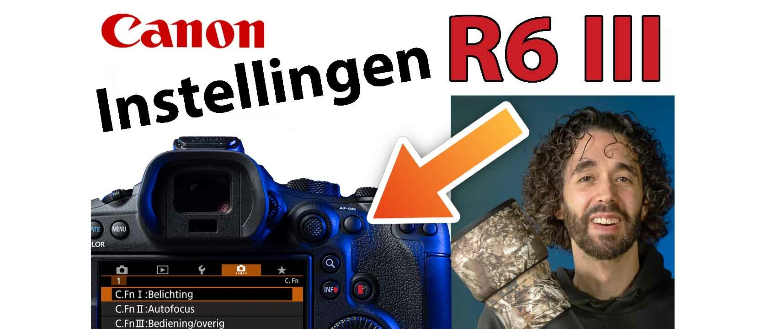 Canon EOS R6 III Fotografie Instellingen. Handleiding Video: Functies, Knoppen en Menu