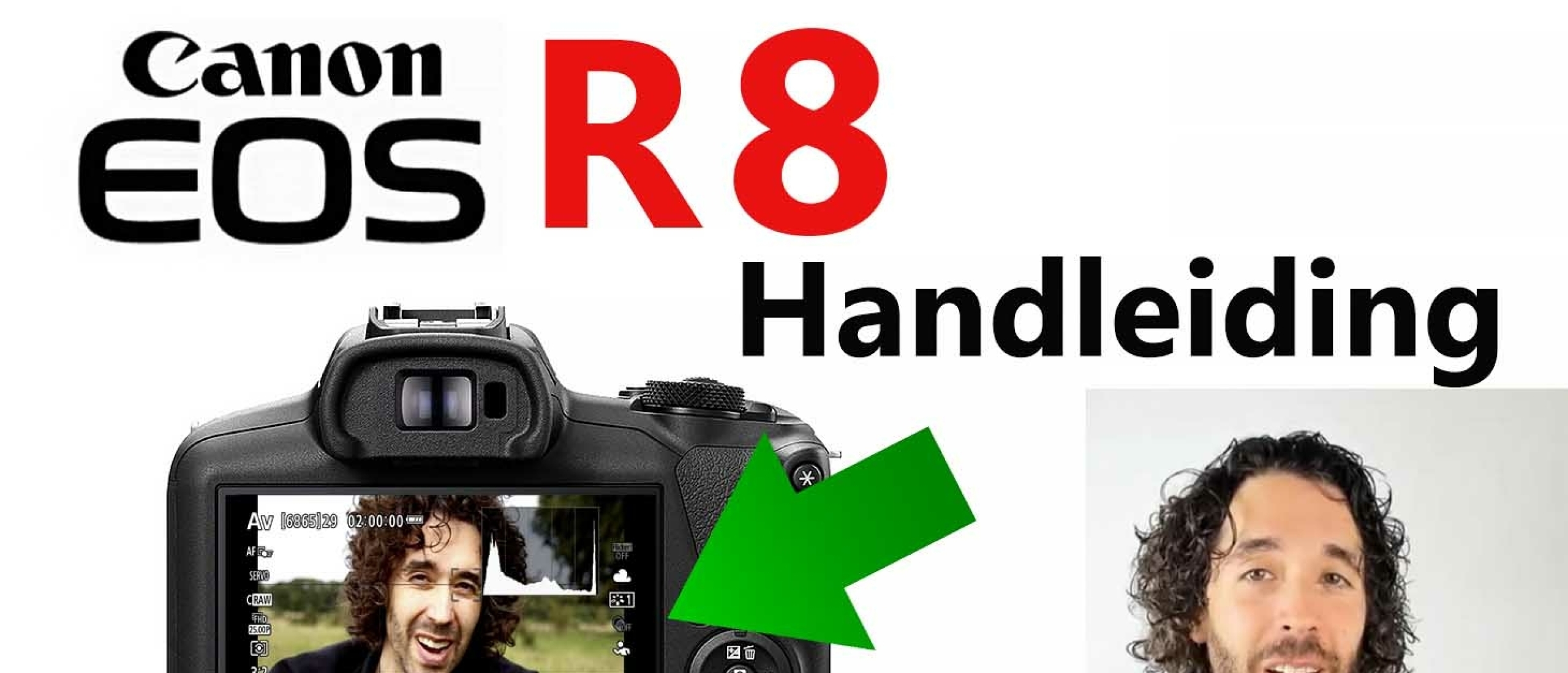 Canon EOS R8 Systeem camera Handleiding: Functies, knoppen, menu en instellingen uitgelegd