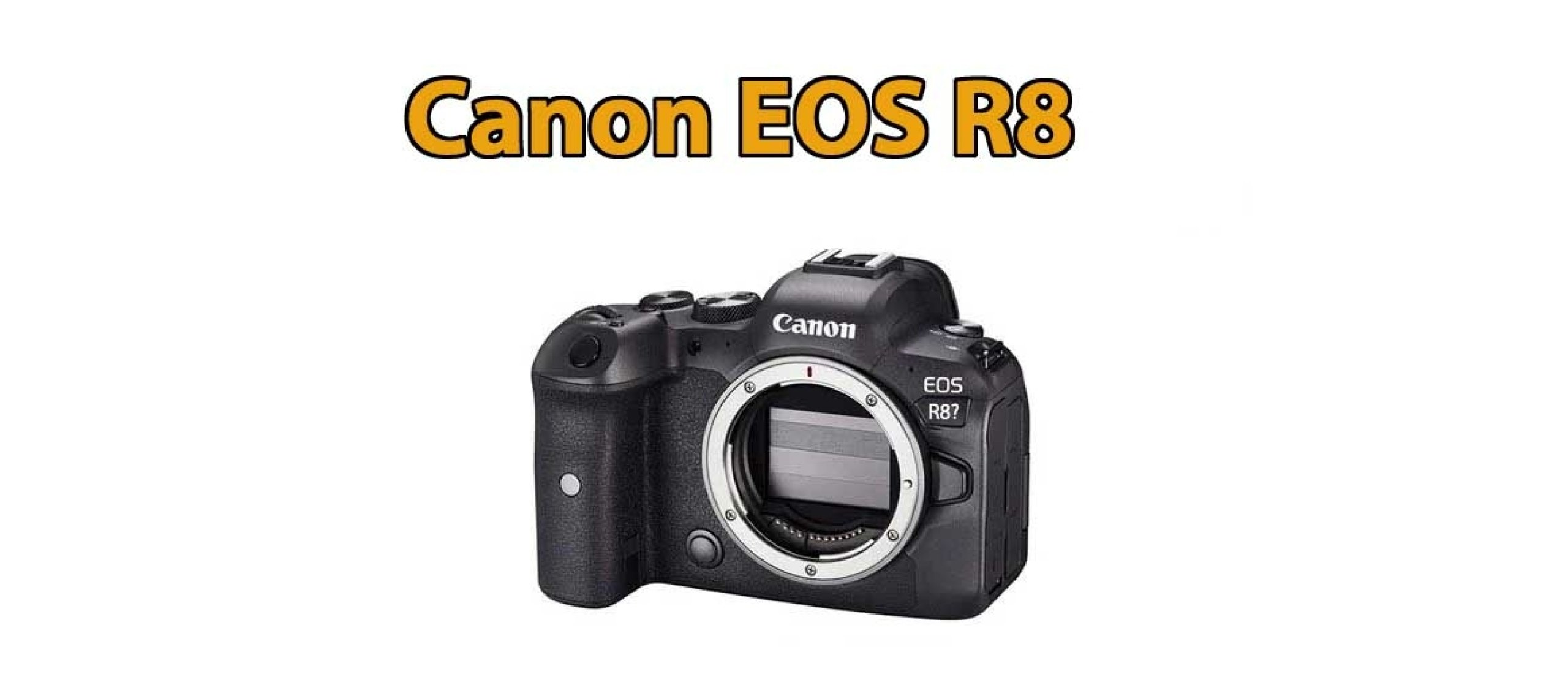 Canon EOS R8 systeemcamera