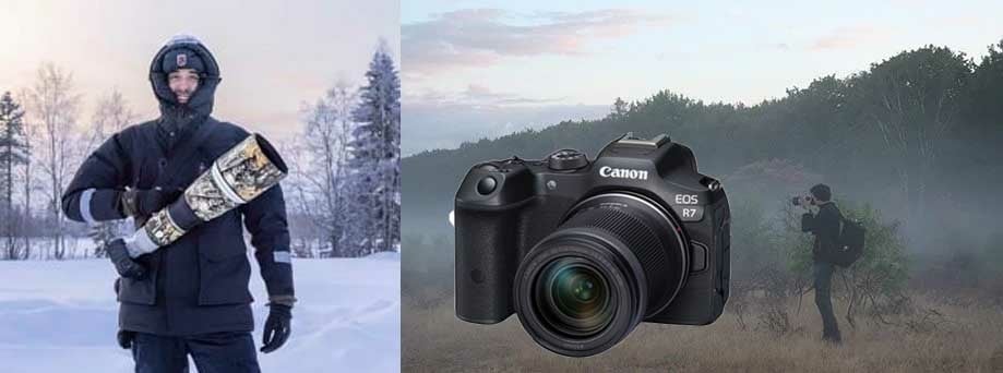 Canon R7 priveles of cursus