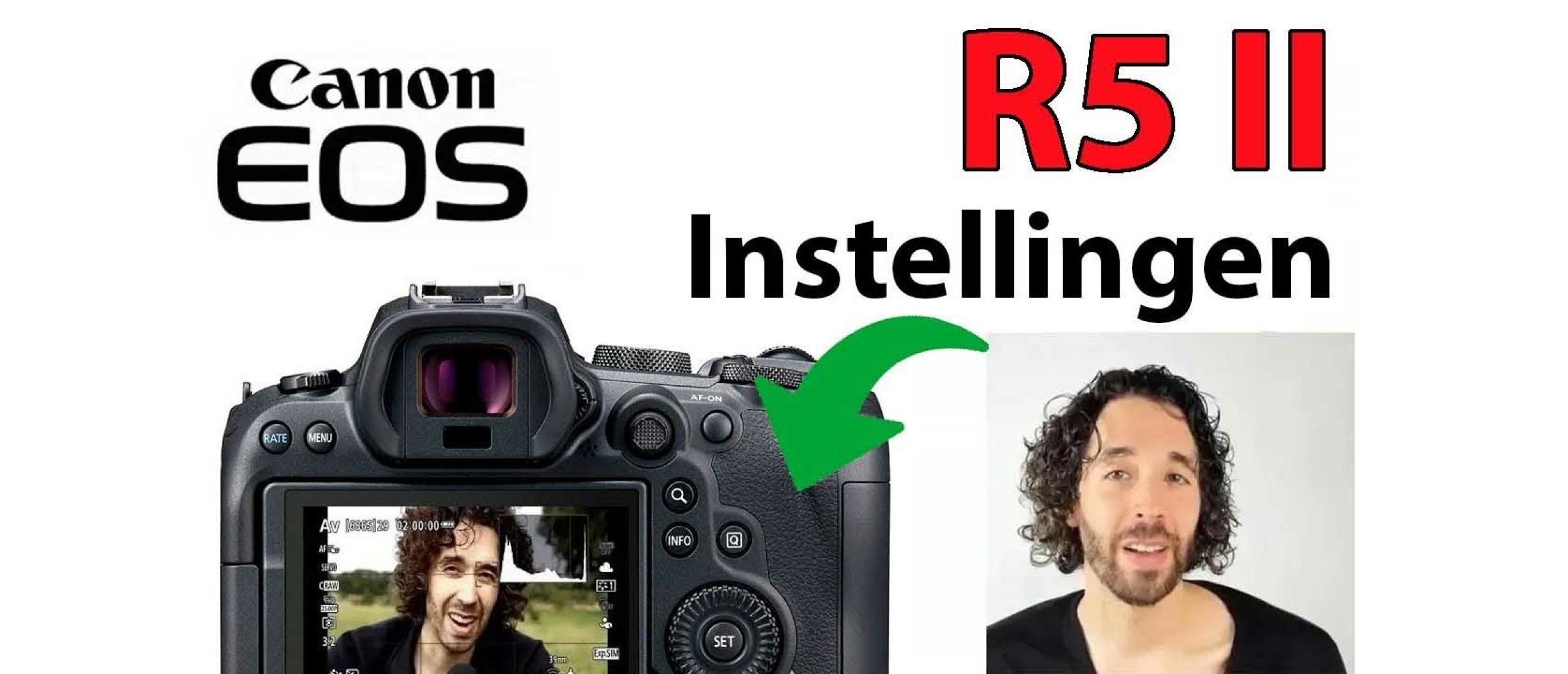 Canon EOS R5 II Fotografie Instellingen. Handleiding Video: Functies, Knoppen en Menu