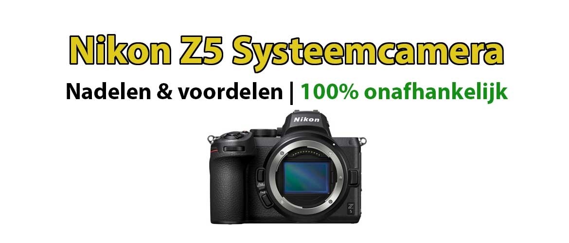 Nikon Z5 systeemcamera