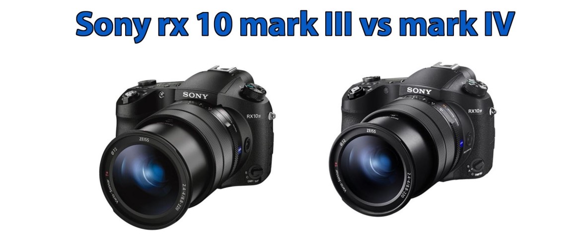 Verschil tussen Sony RX10 mark IV en Sony RX10 mark III