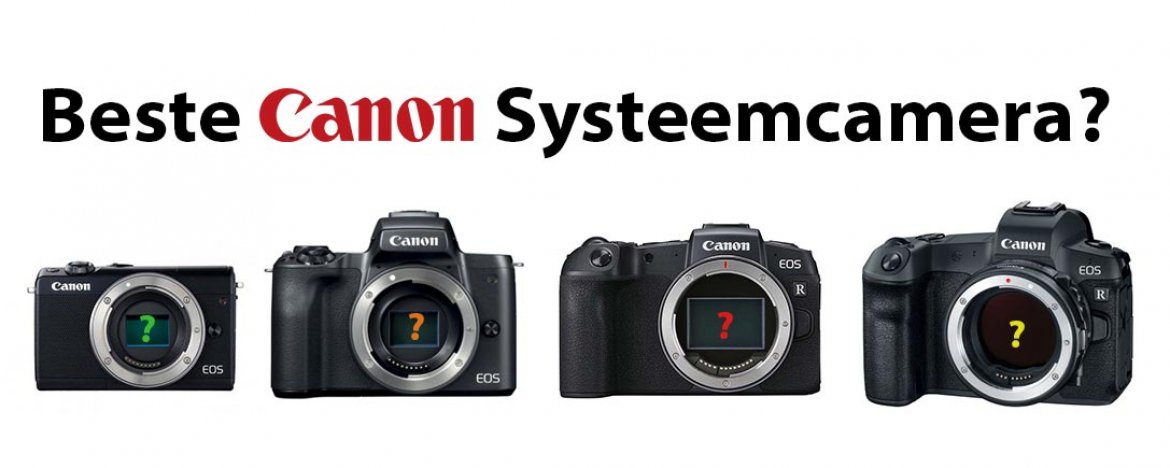 Beste Canon systeemcamera 2023