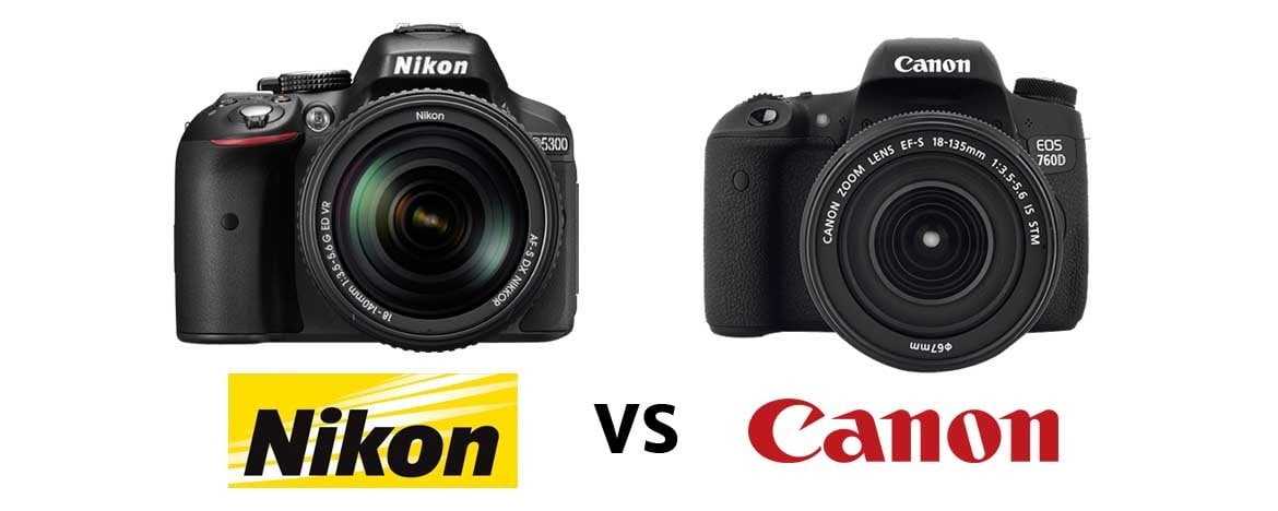 Verzamelen Leugen Achterhouden Nikon of Canon Spiegelreflexcamera kopen? Beste Vergelijkingen