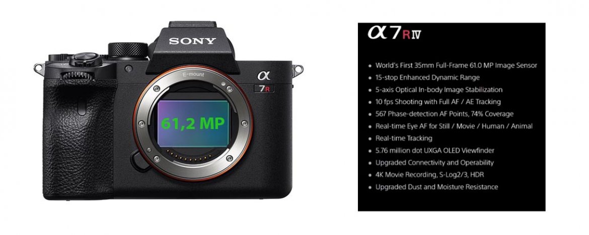 Sony A7R IV: grootse 61 megapixels fullframe camera