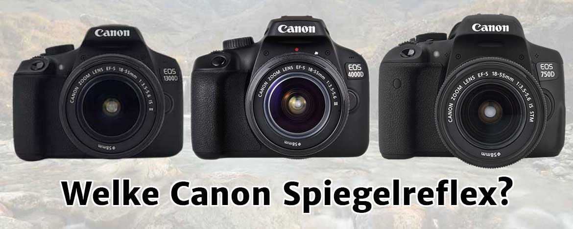 Beste Canon Spiegelreflexcamera 4000D 2000D 200D 800D